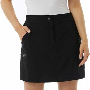32 Degrees Black Mini Skort - Medium